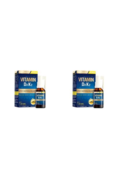 Nutraxin Vitamin D3k2 Sprey 30 Ml 2 Kutu