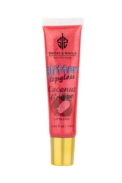 Sword & Shield S&S Glitter Lipgloss - Coconut Color