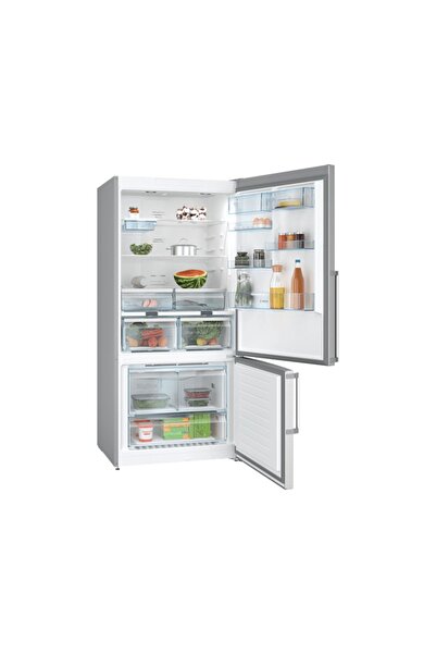 Bosch Kgn86cıe0n E Enerji Sınıfı 682 Lt Alt Tarafı Derin Donduruculu Nofrost Buzdolabı Inox