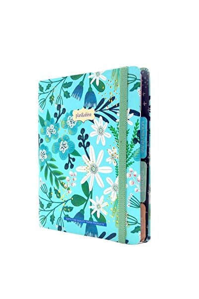 Gıpta Plan&shine Hard Cover Notebook with Spiral Separator 2023 A5 120 Sheets Planner