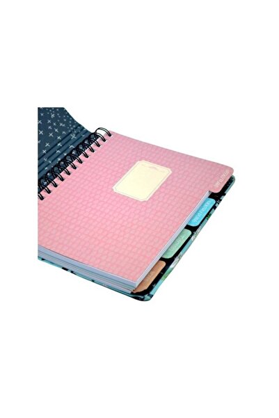 Gıpta Plan&shine Hard Cover Notebook with Spiral Separator 2023 A5 120 Sheets Planner