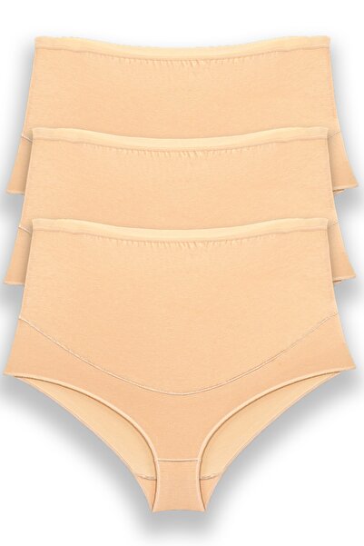 BSM 3-Piece Modal Skin Women's Wide Comfortable Maternity Panties