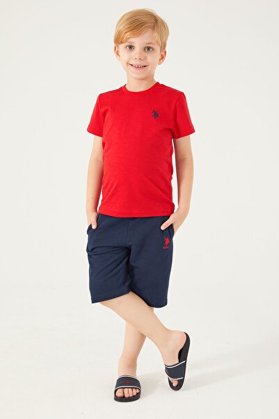 U.S. Polo Assn. Red Boy's Suit