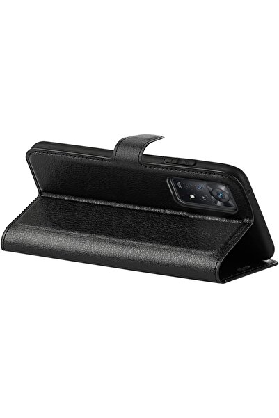 m.tk moveteck Xiaomi Redmi Note 11Pro 5g Compatible Case Full Containers Leather Textured Cover with Wallet Stand