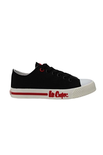 Lee Cooper Lc-30003 Unisex Anatomik Keten Kanvas Bağcıklı Spor Ayakkabı - Siyah - St00269-siyah-38