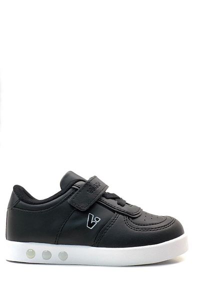 Vicco Sam Orthopedic Unisex Kids Black/white Luminous Sneaker