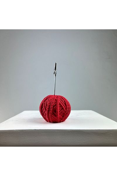 oasis decoration Red Ball Note Holder