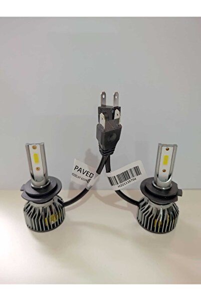ENGAKSESUAR H7 Led Xenon Mini Led Xenon H7 Beyaz Slim Led 12800 Lümen Beyaz R...