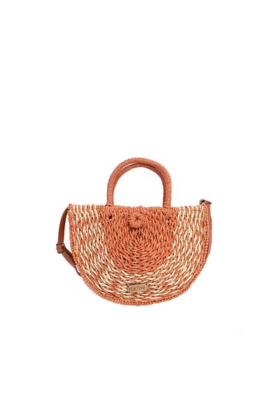 FOR TİME Handtasche - Orange - Unifarben
