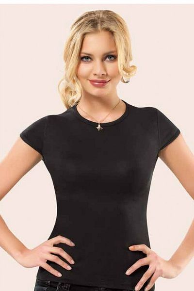 Anıt 5 Pieces Women's Lycra T-shirt 92% Cotton 8% Lycra