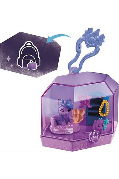 Hasbro My Little Pony Mini World Magic: Crystal Surprise Figure Keychain F3872 - Princess Petals