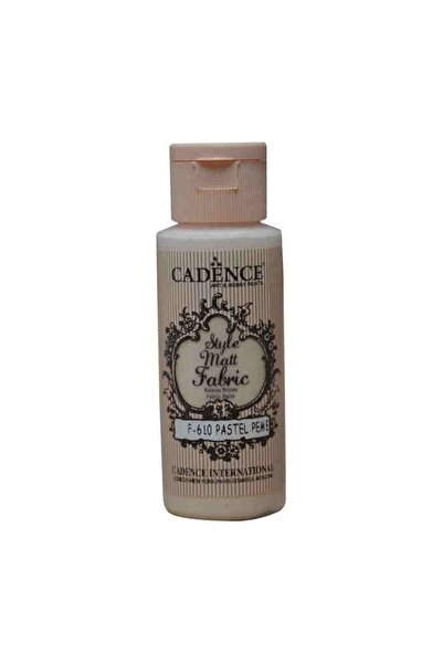 Cadence Style Matt Fabric Kumaş Boyası F-610 Pastel Pembe 59 Ml.