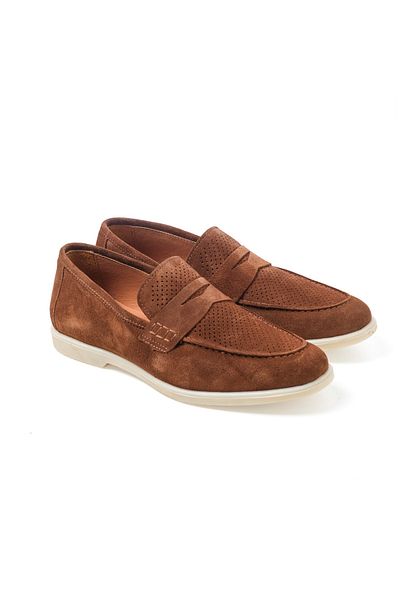 Deriden Ανδρικά Oxford/παπούτσια Er-32026 Tan Suede (7)