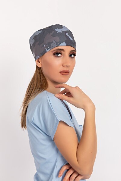 Nur Medikal Giyim Unisex Kamuflaj 2 Desenli Doktor Hemşire Hastane Medikal Ce...