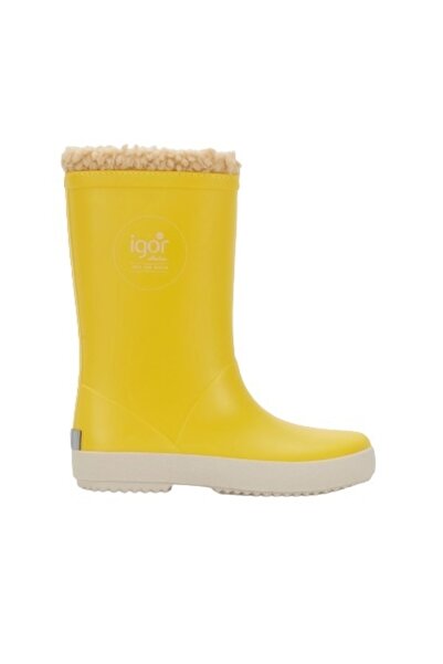 IGOR حذاء المطر Splash Nautico Borreguito Amarillo (أصفر وردي) W10207 Igor
