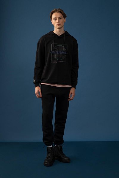 DeFacto Φούτερ Cool Boxy Fit Hooded