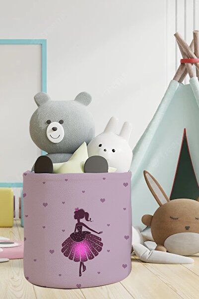 Talia Home Tlas-061 Καλάθι παιχνιδιών οργάνωσης παιδικού και βρεφικού δωματίου