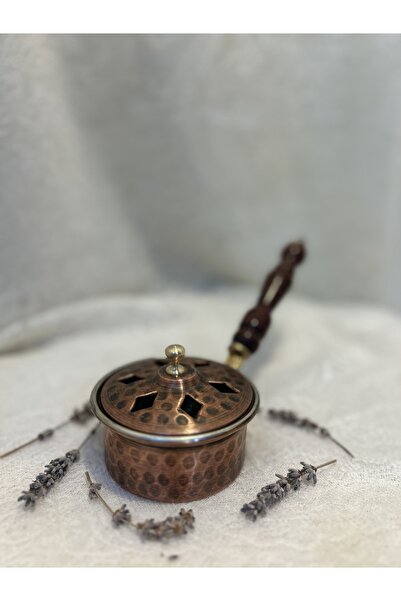 copperable El Yapımı Otantik Gezdirme Bakır Buhurdanlık Tütsülük