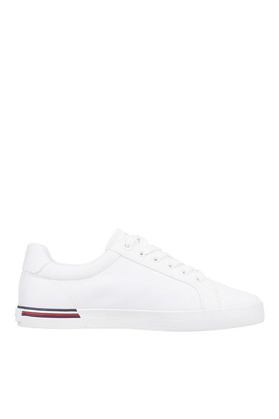 Tommy Hilfiger حذاء رياضي أبيض للنساء - Fw0fw06954ybs