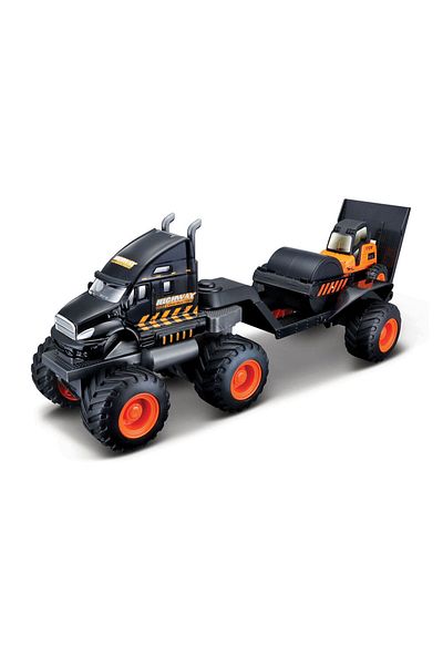 Maisto Builder Zone Carrier Truck Set - Red Truck