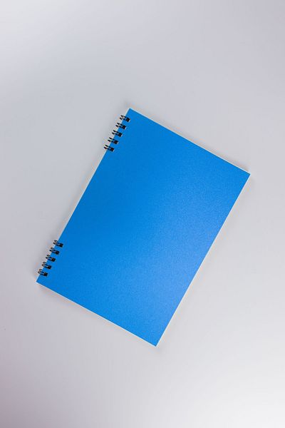 shopifav Set de 5 - Caiete colorate 14x20 cm - 50 coli 100 pagini cu frunze crem