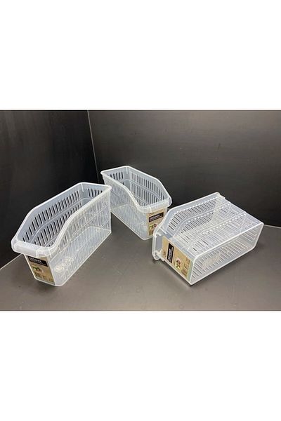 HOBBY LİFE Gree Home 3 Piece Refrigerator Organizer