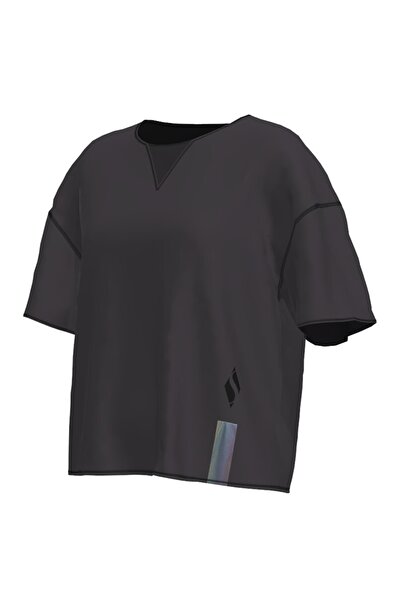 SKECHERS W Performance Coll. Μπλουζάκι με λογότυπο Reflect με λαιμόκοψη