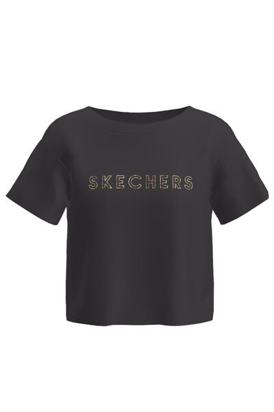 SKECHERS W Graphic Tee Tricou tricou cu decolteu
