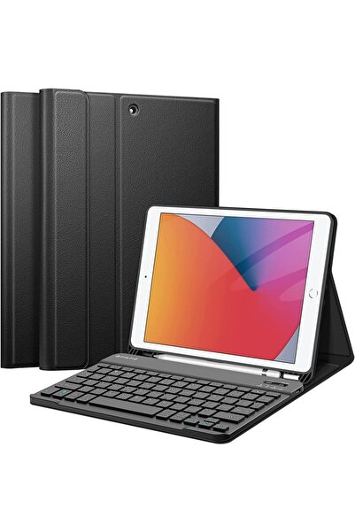 UnDePlus Apple Ipad Pro 9.7" Kılıf A1673 A1674 A1675 Kablosuz Türkçe Klavyeli Kılıf Mobax