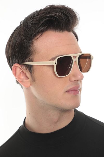 STAOOM Bertegs Beige Unisex Sunglasses