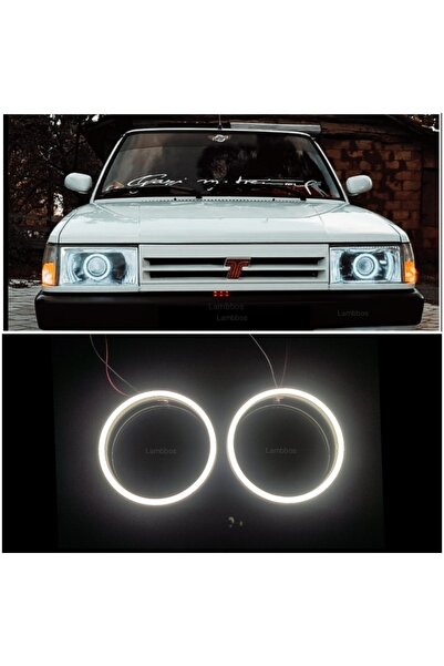 Lambbos Tofaş Angel Eyes Halka Beyaz Pamuk