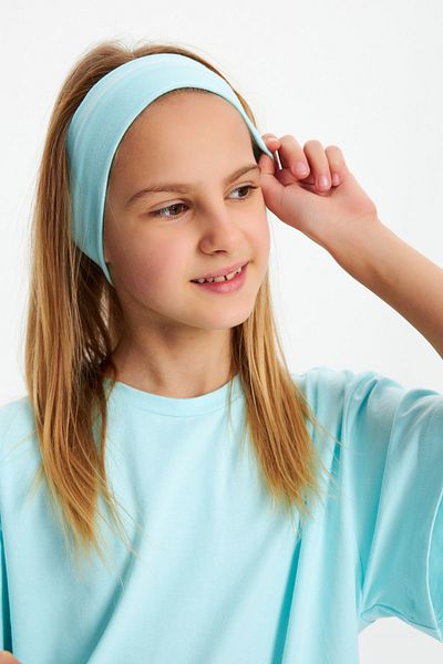 Babygiz Girl's Cotton Combed, Anti-Slip, Anti-Sweat, Ultra Light, Flexible Hair Band Bandana