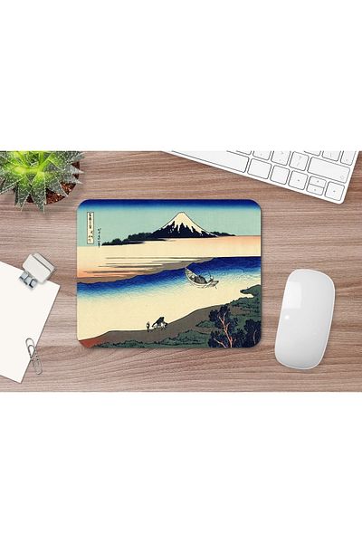 daystore Covoraș mouse Hokusai Tama River în provincia Musashi 17 x 21 cm