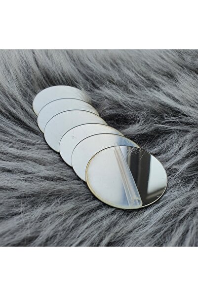 Papyon Designs Dekoratif Daire Yuvarlak Şekli Pleksi Ayna (kendinden Yapışkan...