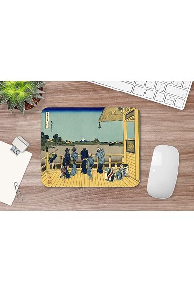 daystore Подложка за мишка Hokusai Sazai Hall 17 X 21 cm
