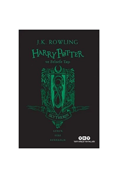 Yapı Kredi Yayınları Harry Potter Ve Felsefe Taşı 20. Yıl Slytherin Özel Baskısı