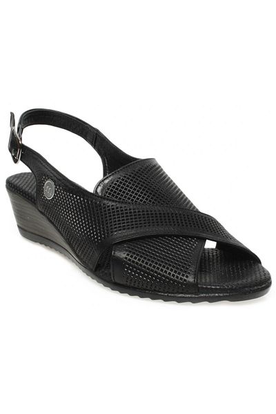 Mammamia D23ys1345-z Casual Daily Μαύρα Γυναικεία Σανδάλια