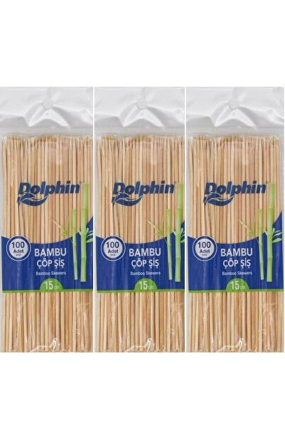 Yusuf Dirik YD Party Supplies Bambu Çöp Şiş 15 Cm 300 Adet ( Kurabiye,marshma...