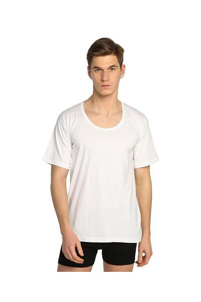 Seher Yıldızı New Season Men's Athlete - Combed Cotton, Crew Neck, Economic Pack of 3
