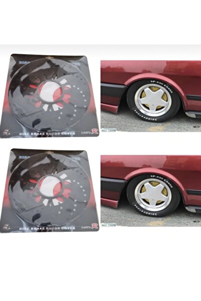 Fvtuningotoaksesuar Universal Kampana Sacı Disk Fırfırı 2 Adet Pianoblack