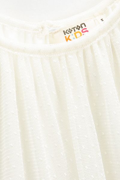 Koton Kleid - Ecru - A-Linie
