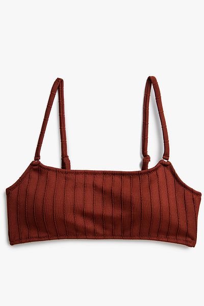 Koton Top de bikini maro pentru femei 3SAK10029BM