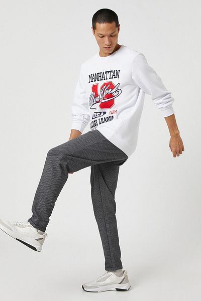Koton Boy's Navy Blue Sweatpants 3WAM40138MK