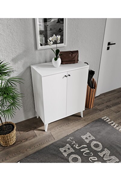 SEVENPAL MOBİLYA Sevenpal Mobilya Mario 2 Kapaklı 4 Katlı Ayakkabılık