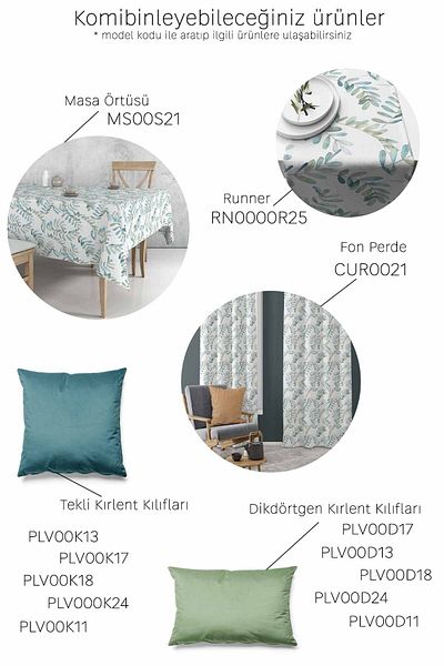 Pilloveland Răsad Runner Tesut piele intoarsa cu model 140*40 Cm