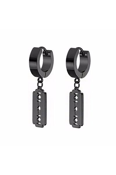 Trenderrs Unisex Hypoallergenic Gothic Punk Stainless Steel Earrings