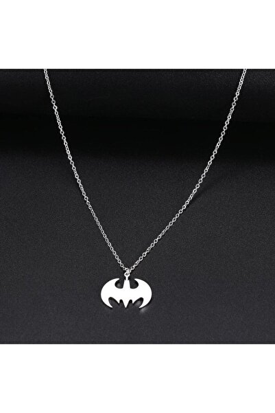 N!da Jewelry 925 Ayar Gümüş Batman Kolye