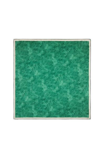 Bursa İpek Μεταξωτό φουλάρι Grass Green Brush