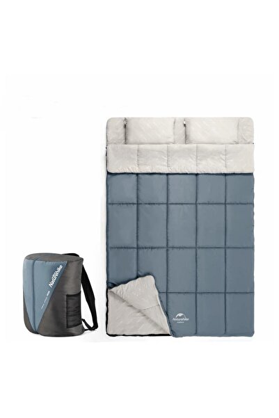 Naturehike Hd250 Zarf Tarzı Yastıklı Çift Kişilik Pamuklu Uyku Tulumu