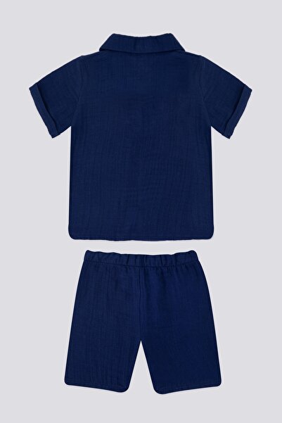 U.S. Polo Assn. Kindly Lacivert Bebek Polo Yaka Tshirt Takım